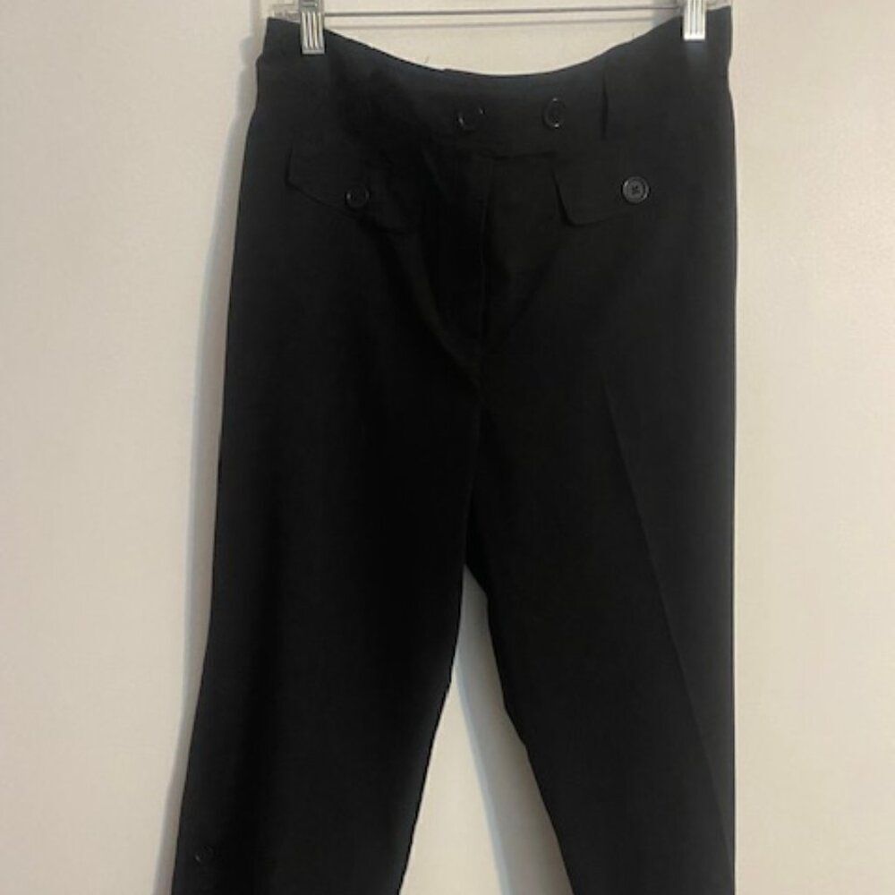 Pret-A-Porter Black crop pants, size 14
